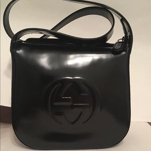 Black Gucci Shoulder Bag